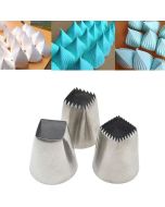 Large Square Pastry Tip Set