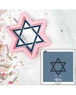 Star of David Stencil & Cutter Set by Killer Zebras