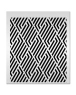 Wholesale - Striped Diamonds Stencil