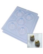 Swirl Top Bon Bon 3 Part Chocolate Mold