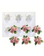 Rose Trio Relief Mold