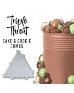 Triple Threat Cake & Cookie Comb Pinstripe