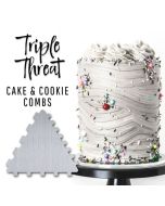 Triple Threat Cake & Cookie Comb Stripes 