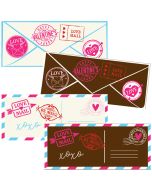 Chocolate Transfer Sheet Valentine's Bars