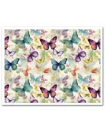 Icing Sheet Watercolor Butterflies