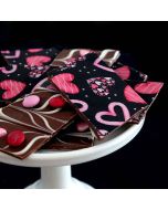 Icing Sheet Watercolor Hearts