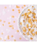 Sprinks Wafer Confetti Gold & White Mix