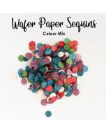 Wafer Paper Sequins Colour Mix