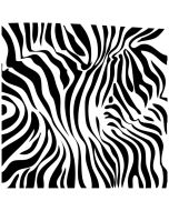 Chocolate Transfer Sheet Zebra Stripes