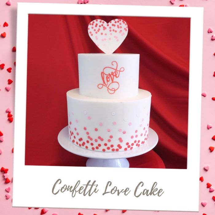 Confetti Love Cake