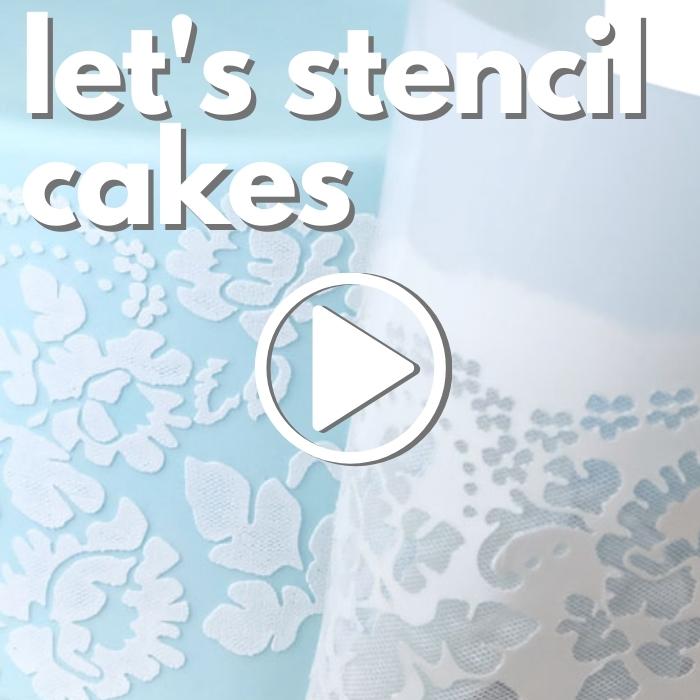 Cake Stenciling Videos