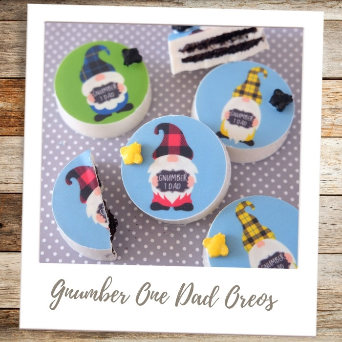 Chocolate Covered Oreos for Dad!