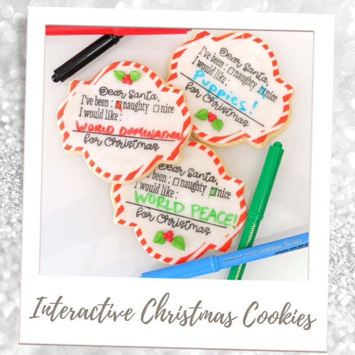 Let's Make Interactive Christmas Cookies!