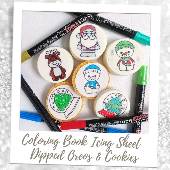 Coloring Book Chocolate Covered Oreos