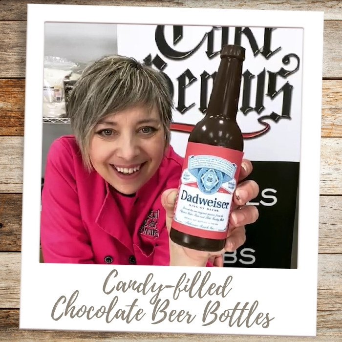 Candy Filled Chocolate Beer Bottles