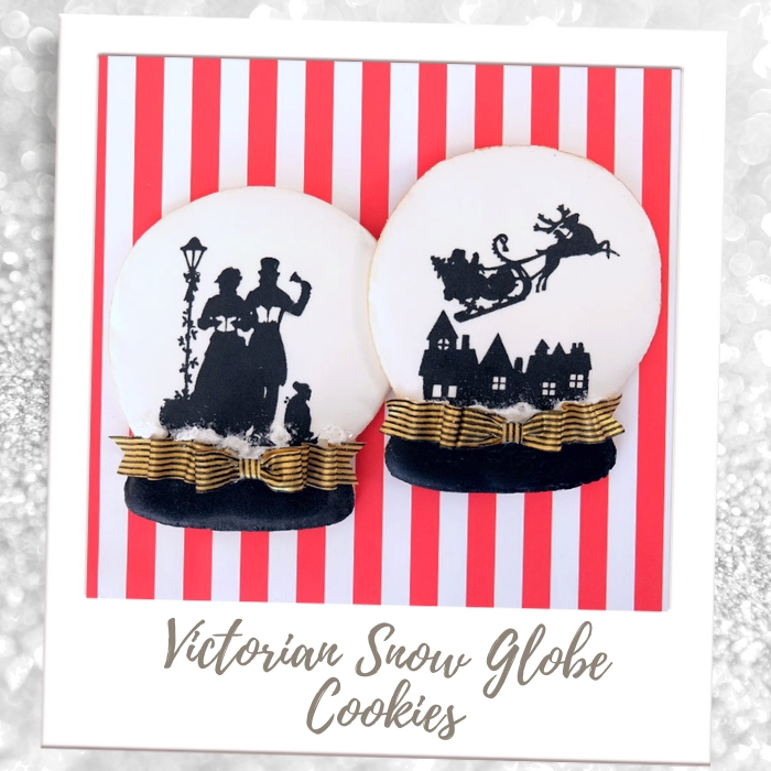 Let's Make Vintage Snow Globe Cookies!