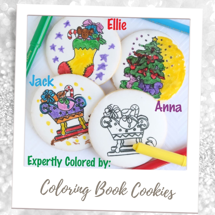 Let's Make Coloring Book Cookies!