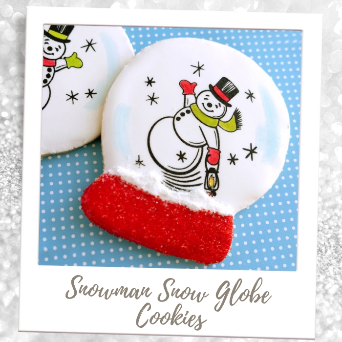 Let's Make Snowman Snow Globe Cookies!