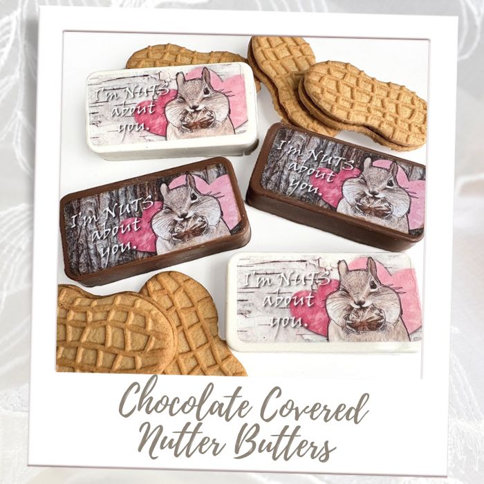 Chocolate Covered Nutter Butters Bridal Shower