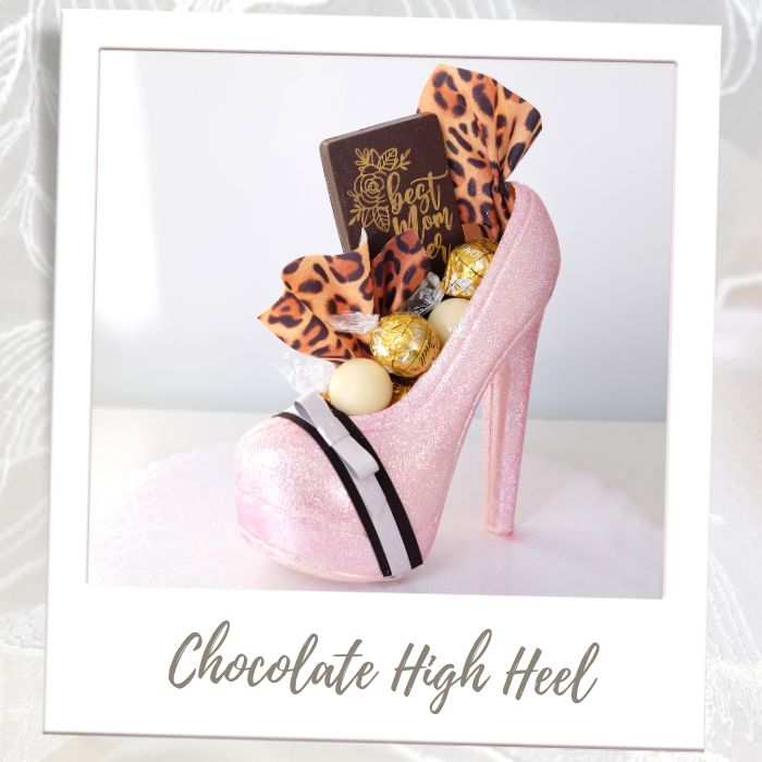 Chocolate High Heel Bridal Shower