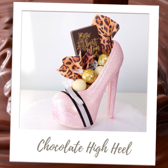 Chocolate High Heel Molded Filled Chocolates