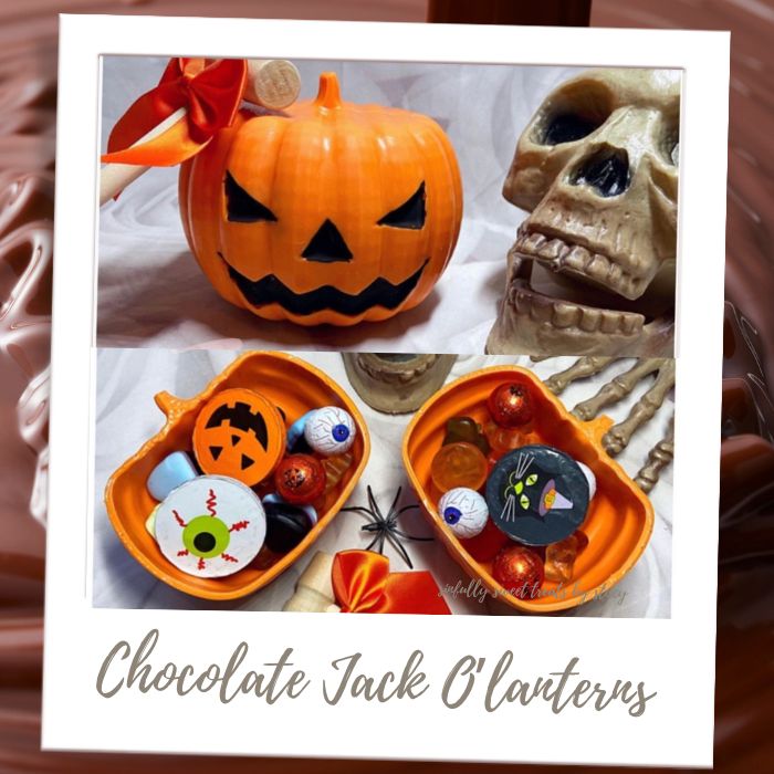 Chocolate Jack O Lanterns Molded Filled Chocolates