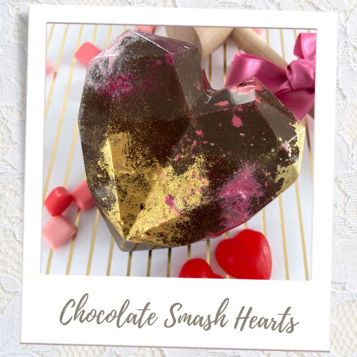 Chocolate Smash Hearts Wedding