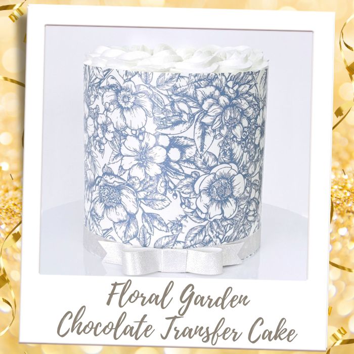 Floral Garden Cake Anniversary
