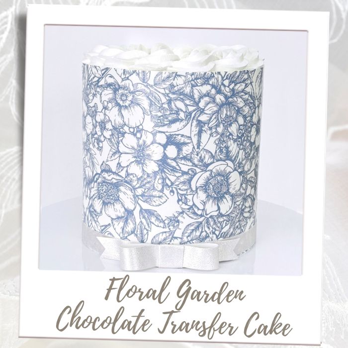 Floral Garden Cake Bridal Shower