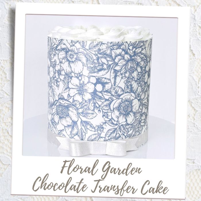 Floral Garden Cake Wedding