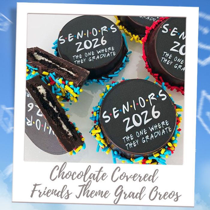 Friends Themed Oreos Graduation