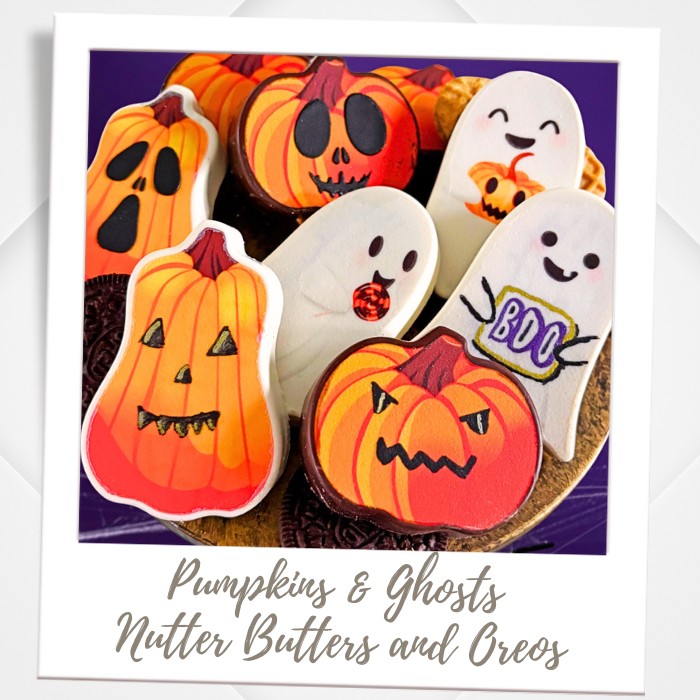 Ghosts & Pumpkins Oreos & Nutter Butters