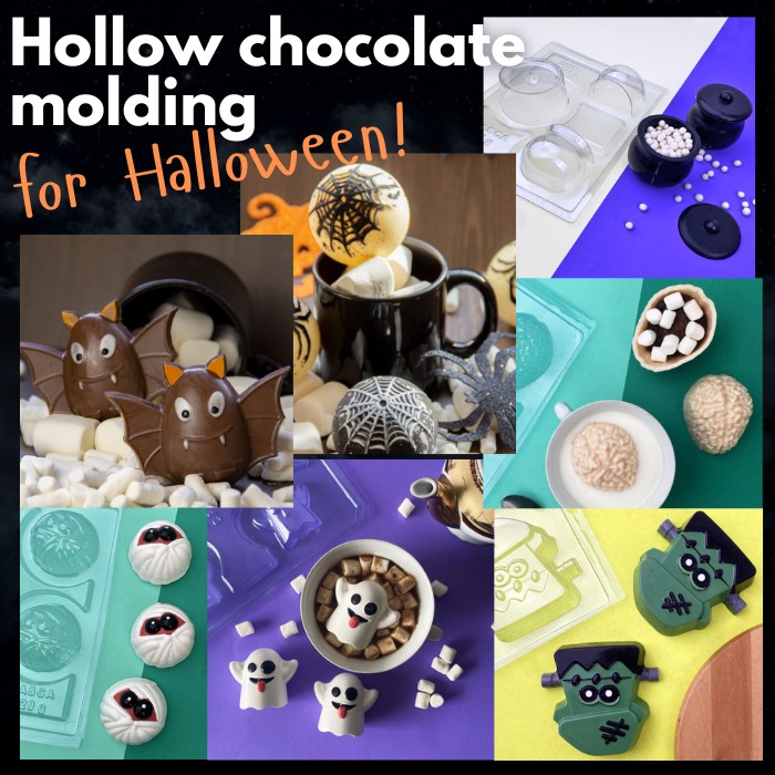 Hollow Chocolate Molding for Halloween