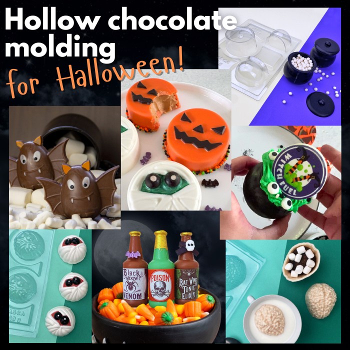 Hollow Chocolate Molding for Halloween