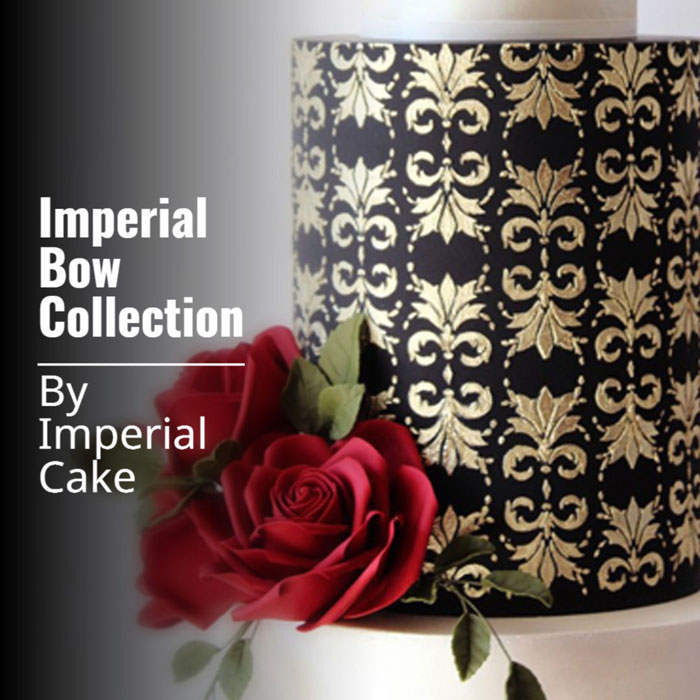 imperial bow stencil collection