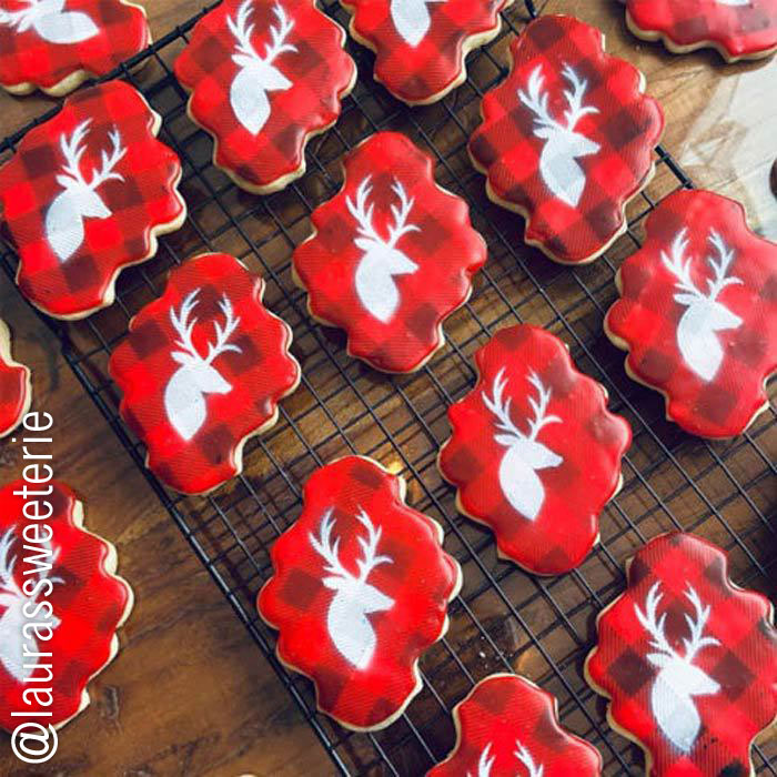 Rustic Deer Cookies