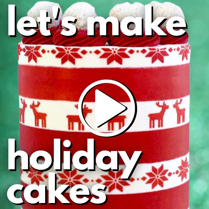 Lets Make Holiday Cakes