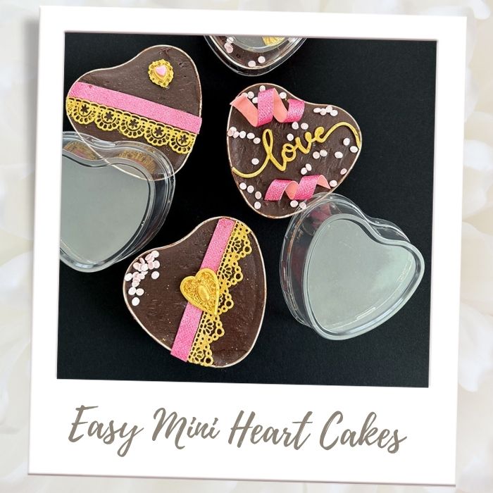 Mini Heart Cakes