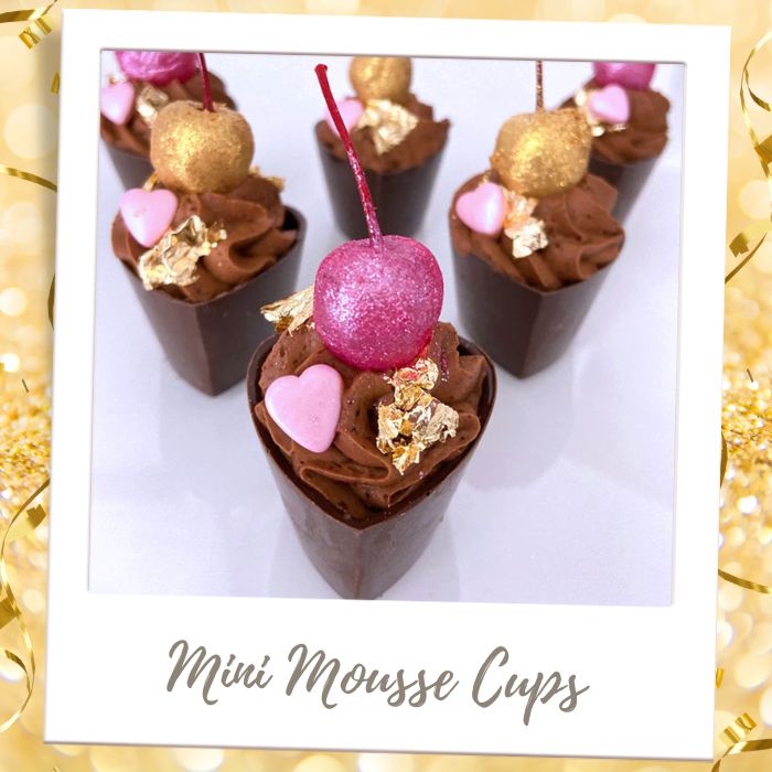 Mini Mousse Cups Anniversary