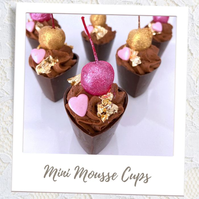 Mini Mousse Cups Wedding