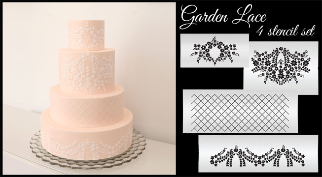 Garden Lace Stencils