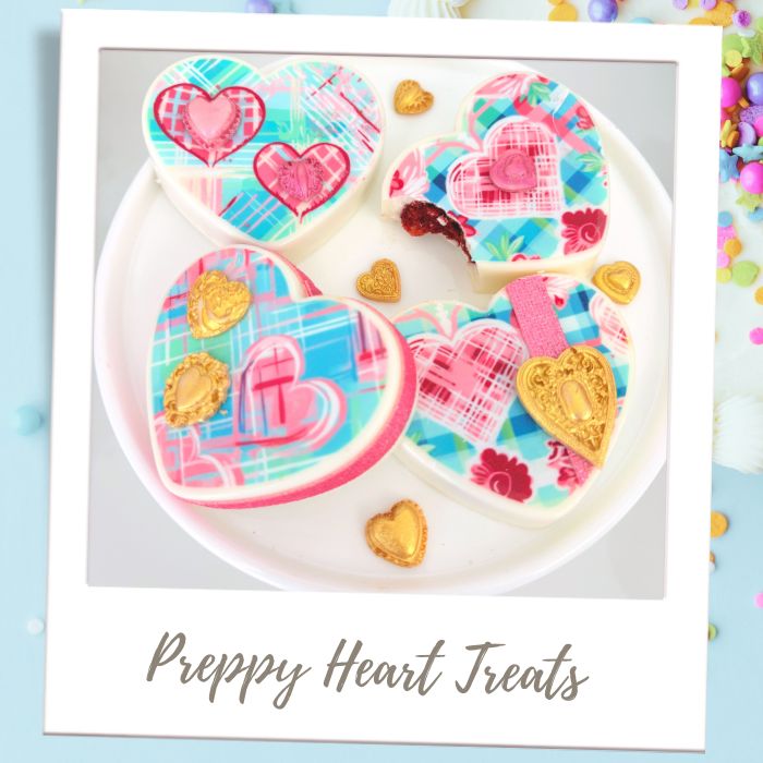 Preppy Hearts Treats Birthday