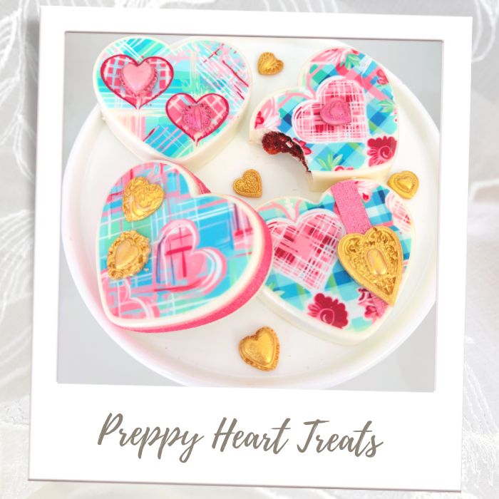 Preppy Hearts Treats Bridal Shower