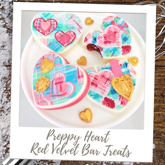 Preppy Hearts Treats Brownies & Bars
