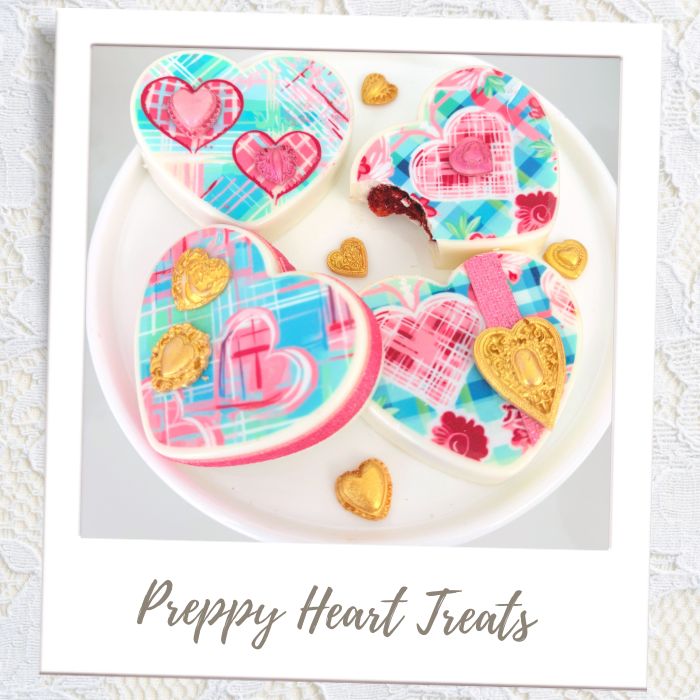 Preppy Hearts Treats Wedding