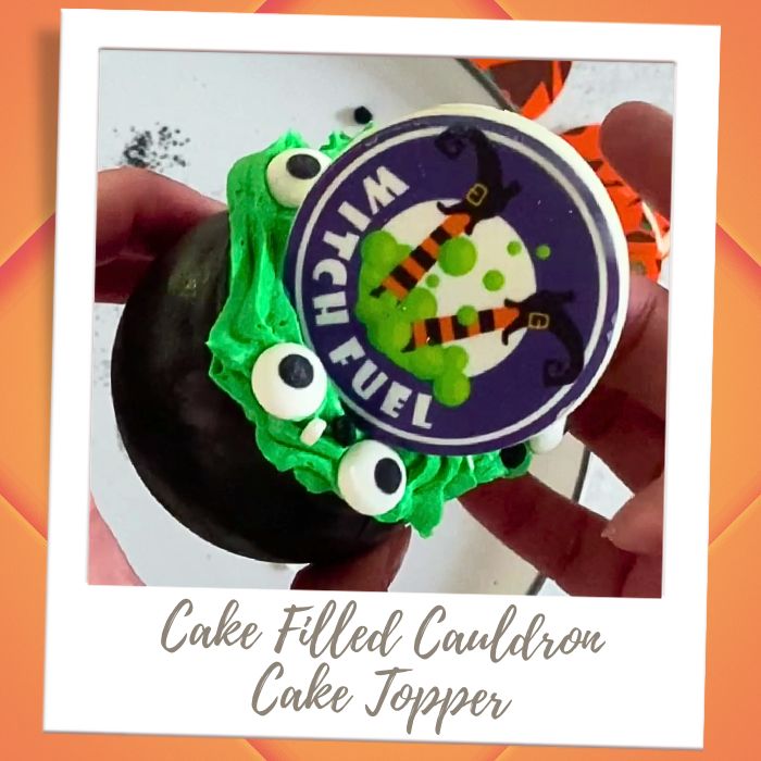 Shop By Holiday-Season - Halloween-Cake filled Cauldrons