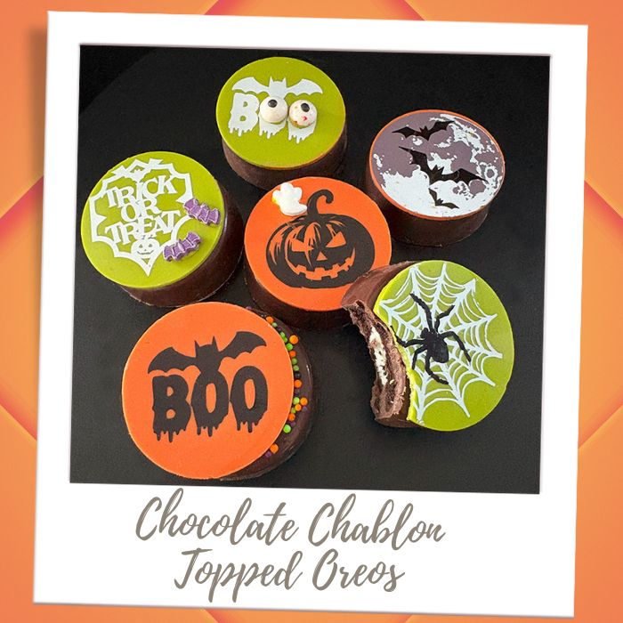 Shop By Holiday-Season - Halloween-Chablon Topped Oreos