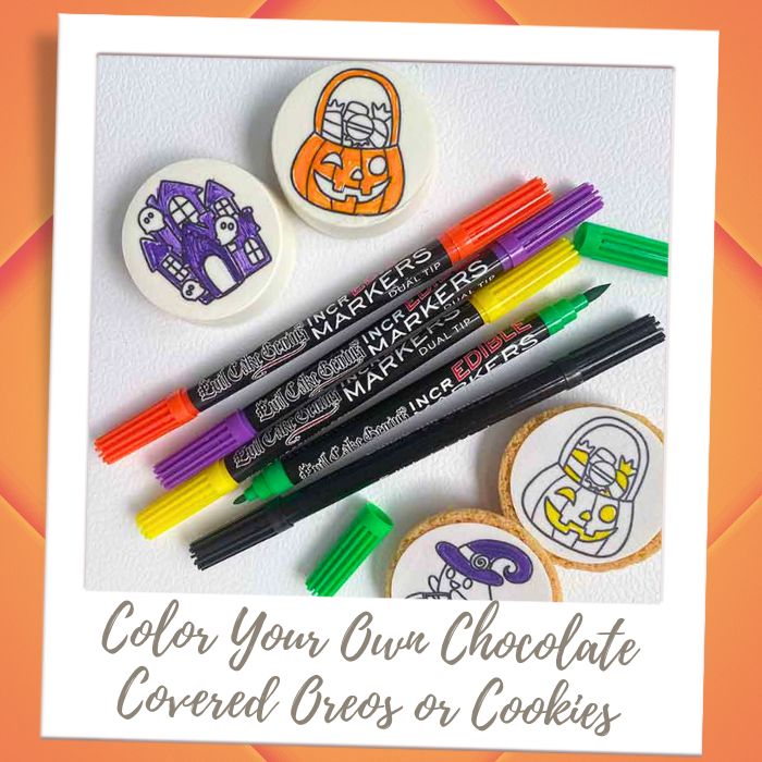 Shop By Holiday-Season - Halloween-Coloring Book Cookies & Oreos!