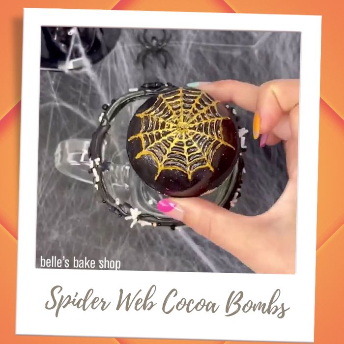 Shop By Holiday-Season - Halloween-Spider Ball Cocoa Bombs