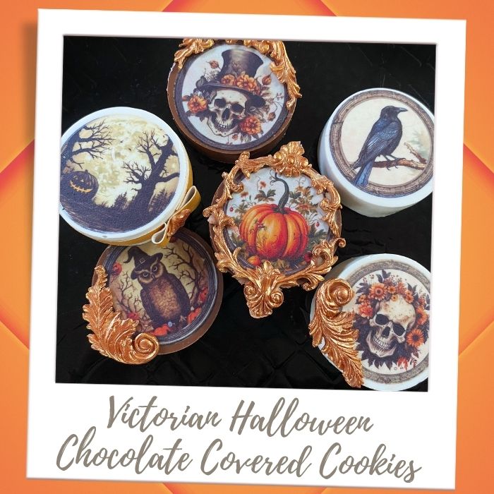 Shop By Holiday-Season - Halloween- Victorian Halloween Oreos